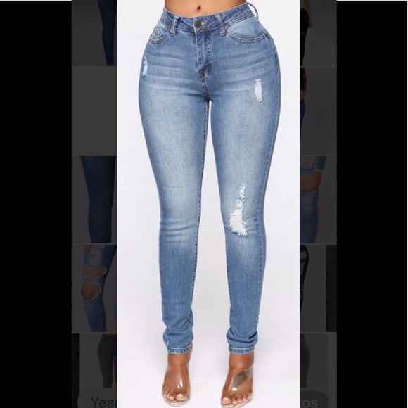 Medium Wash Jeans - Picture 8 of 9